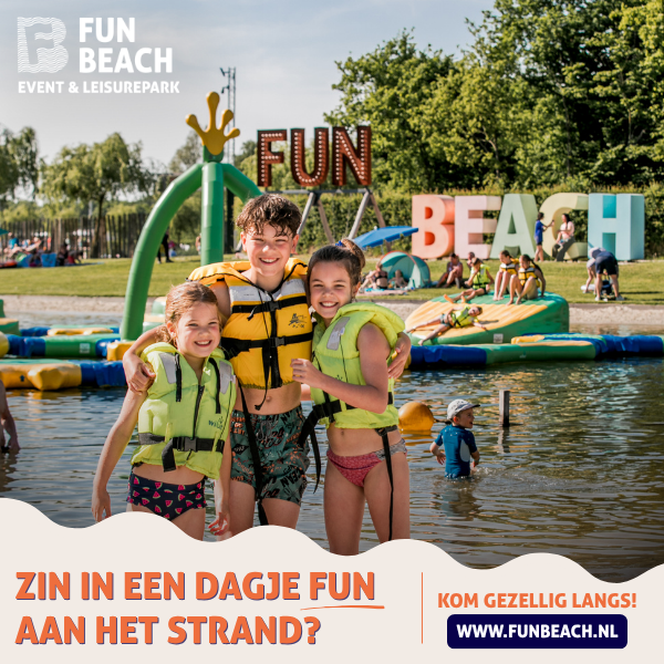 Advertentiebanner Fun Beach (mobile)